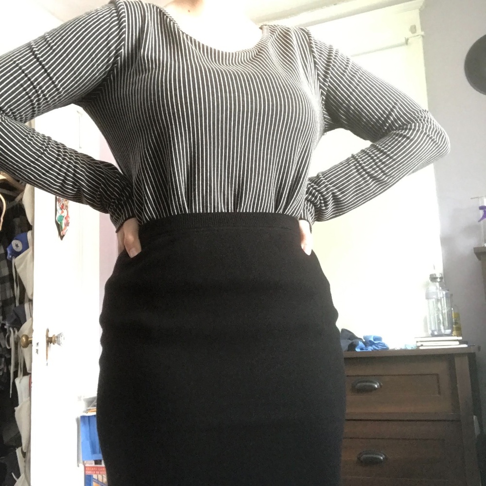 Sienna Sky Long Sleeve Striped Shirt